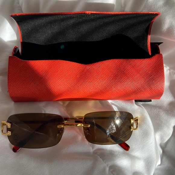 None Other - Brown Sunglasses